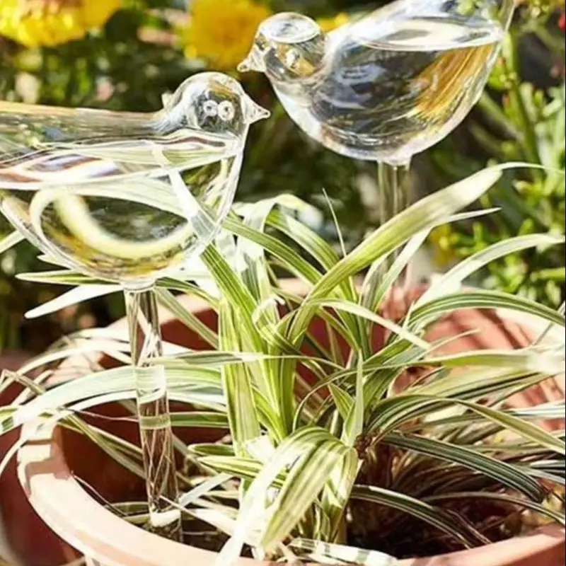 Automatic Watering Balloon Water Dispenser for Plants Bird-shaped Automatic Water Dispenser Set for Plants Decorative 2025