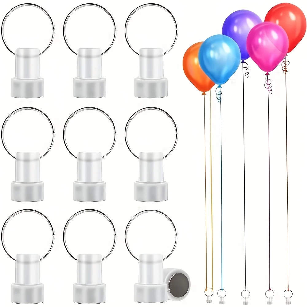10 Stück Ballongewichte aus PVC, Anti-Schwimm-Ballongewichtsset für Hochzeit, Geburtstag, Party, Festival, Dekorationszubehör
