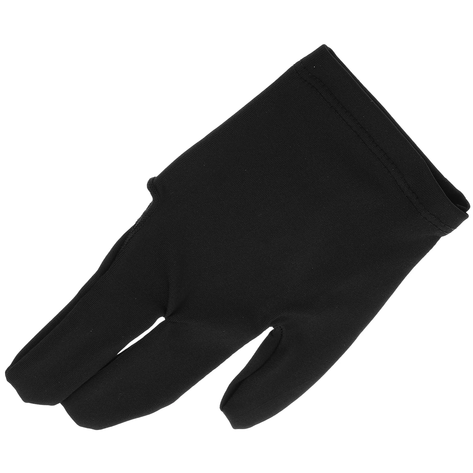 

Billiard Gloves Three Finger Pool Cue Sport Gloves Left Or Right Hand Black Snooker Accessories for Pool Players Nonslip