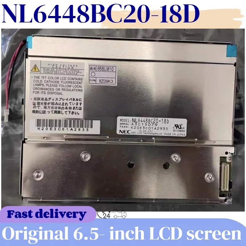 

NL6448BC20-18D NL6448BR20-18 65BLM10 Original 6.5-inch LCD Display