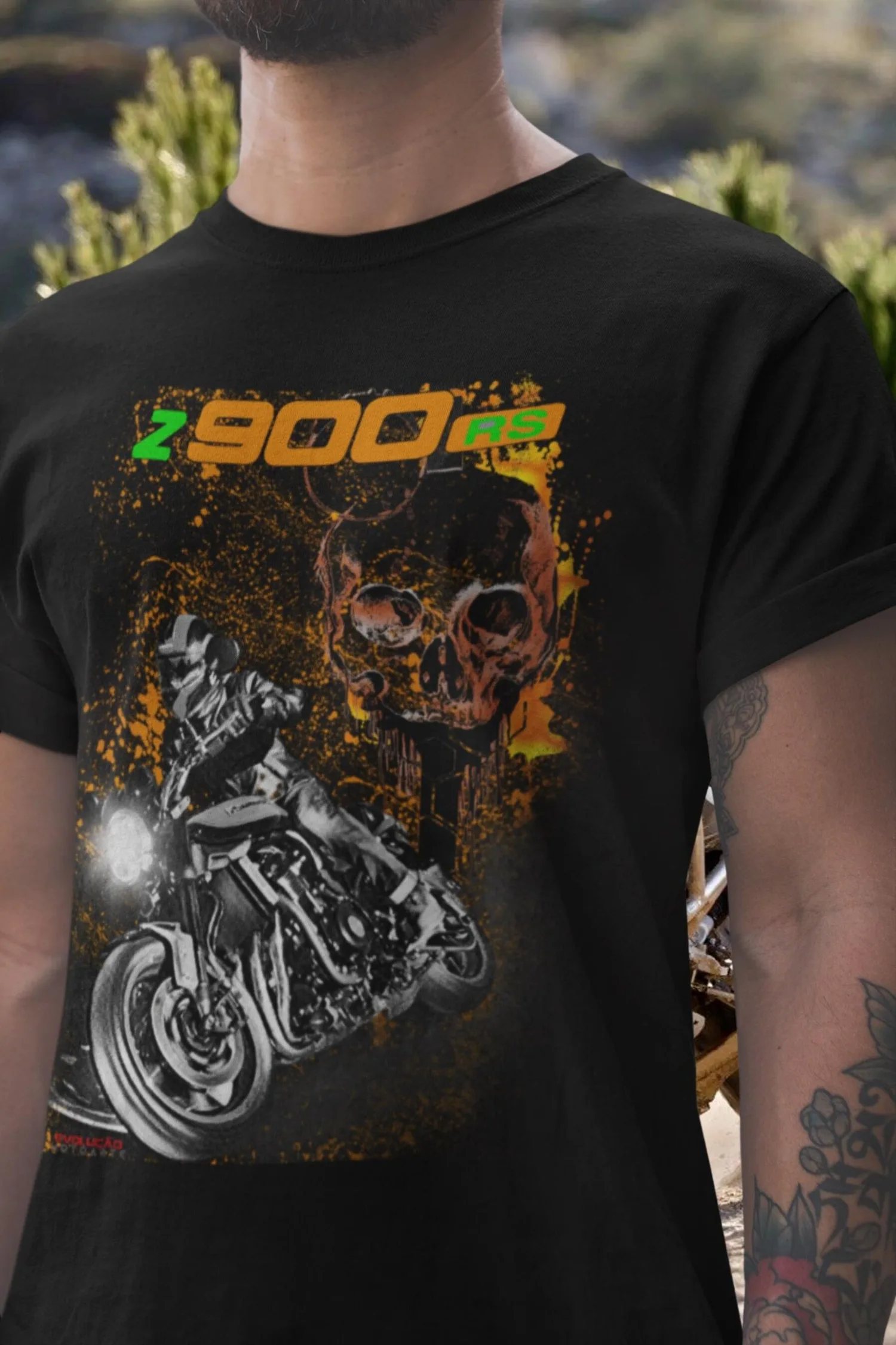 

597@EY K.awasaki Z900RS T Shirt Rider's Choice Motorcycle Tee For Classic Fans Biker Top Vintage Style Gift Moto Z 900RS Tee Rac
