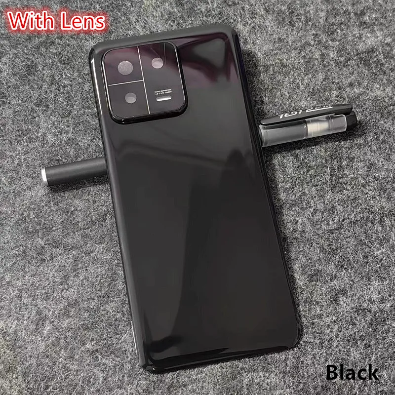 Tylna pokrywa baterii Mi13 do Xiaomi Mi 13 Tylna obudowa Szklana obudowa Wymień naprawę części zamiennych + obiektyw aparatu — zdjęcie produktu 3