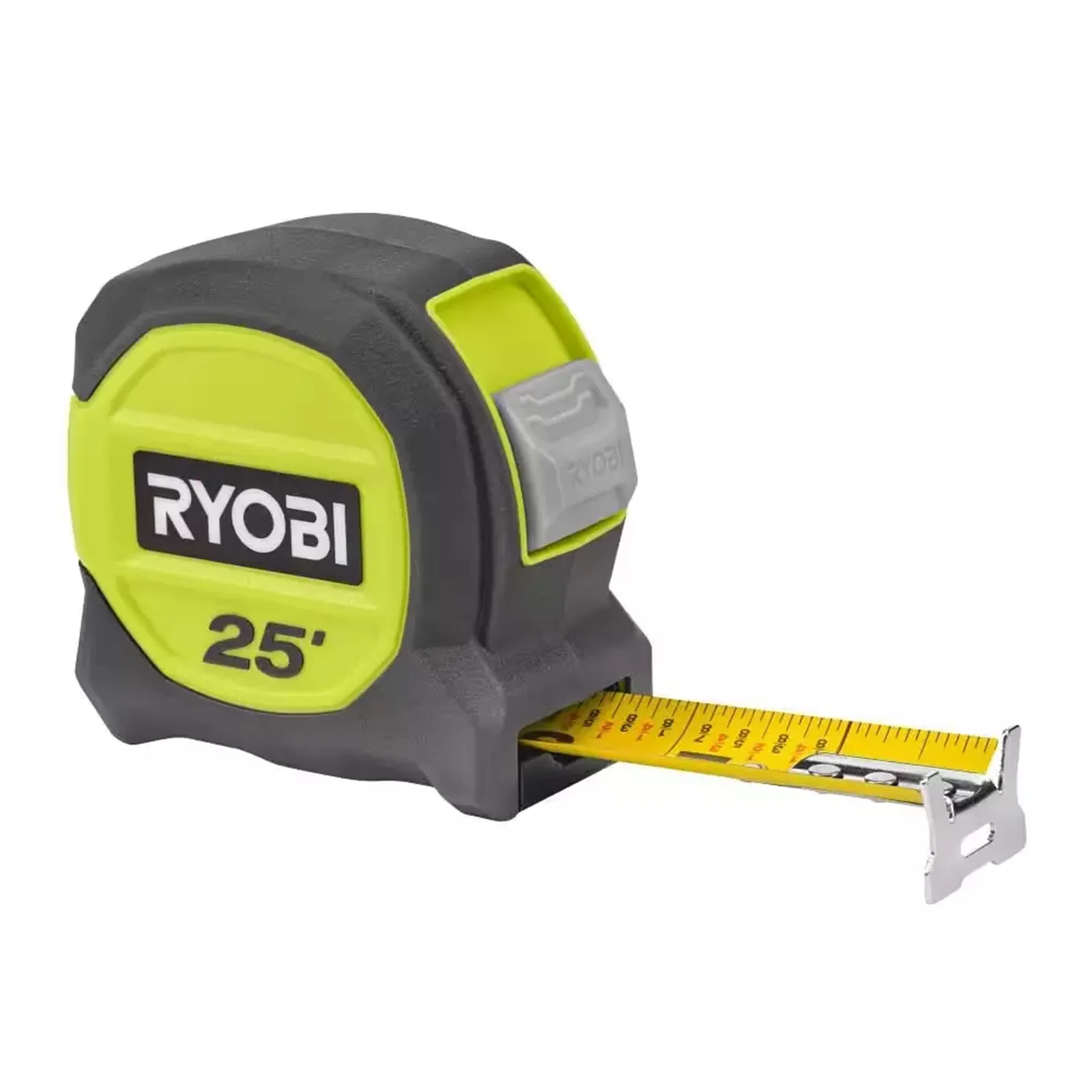 

NEW RYOBI 25 Ft. Durable Compact Tape Measure Accurate Reading