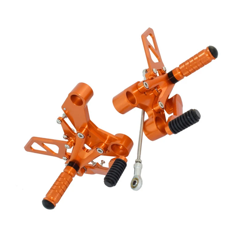Suitable for KTM 790 890 Duke 18-24 Motorcycle Modified Raised And Repositioned Footpegs for Enhanced Riding Position
