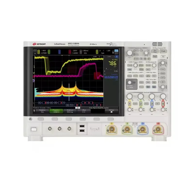 Keysight Bandwidth of 1 GHz, 4 analog channels 16 digital channels MSOX6004A mixed-signal oscilloscope