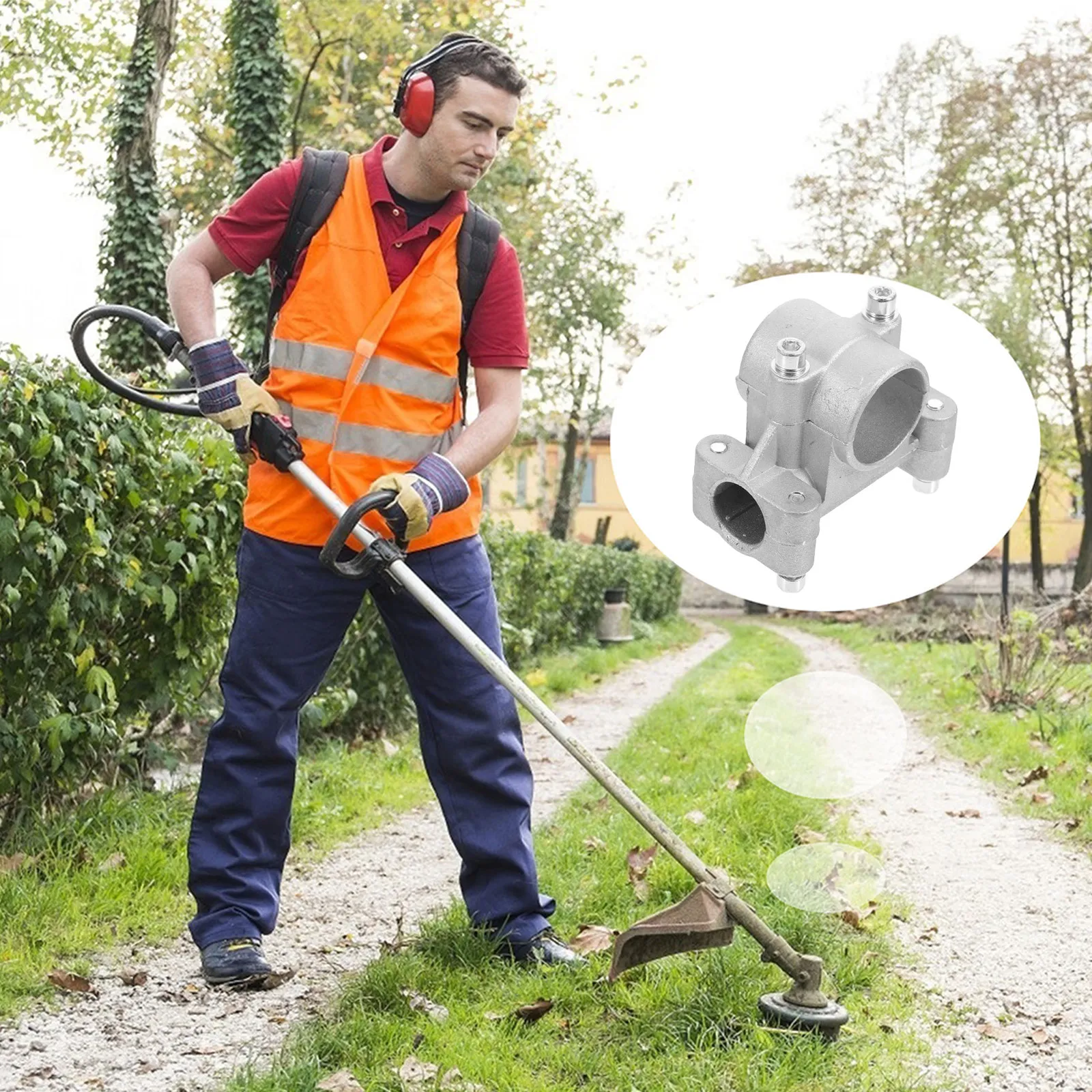 

Кронштейн-держатель для триммера 26 мм: прочный алюминиевый, эргономичный, для кусторезов и газонокосилок-катушек