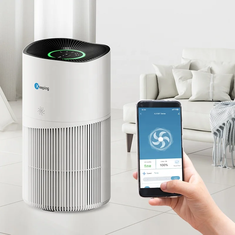 Small Room Bedroom Compact Usb Table Desk Air Filter Purifier With Scent