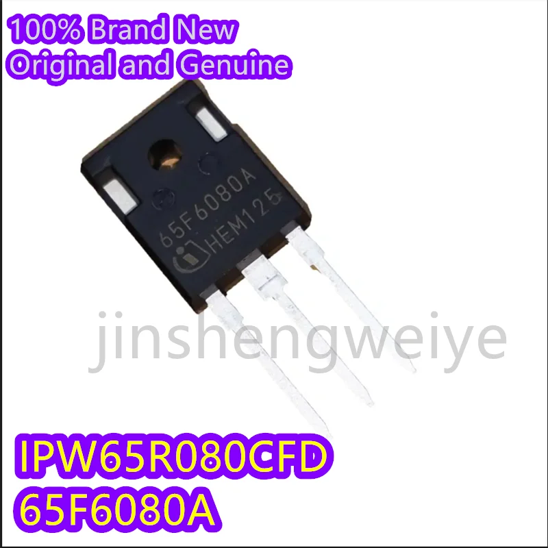 3~10PCS IPW65R080CFD 65F6080A 65F6080 100% brand new and original MOS FET TO-247 Free shipping in stock