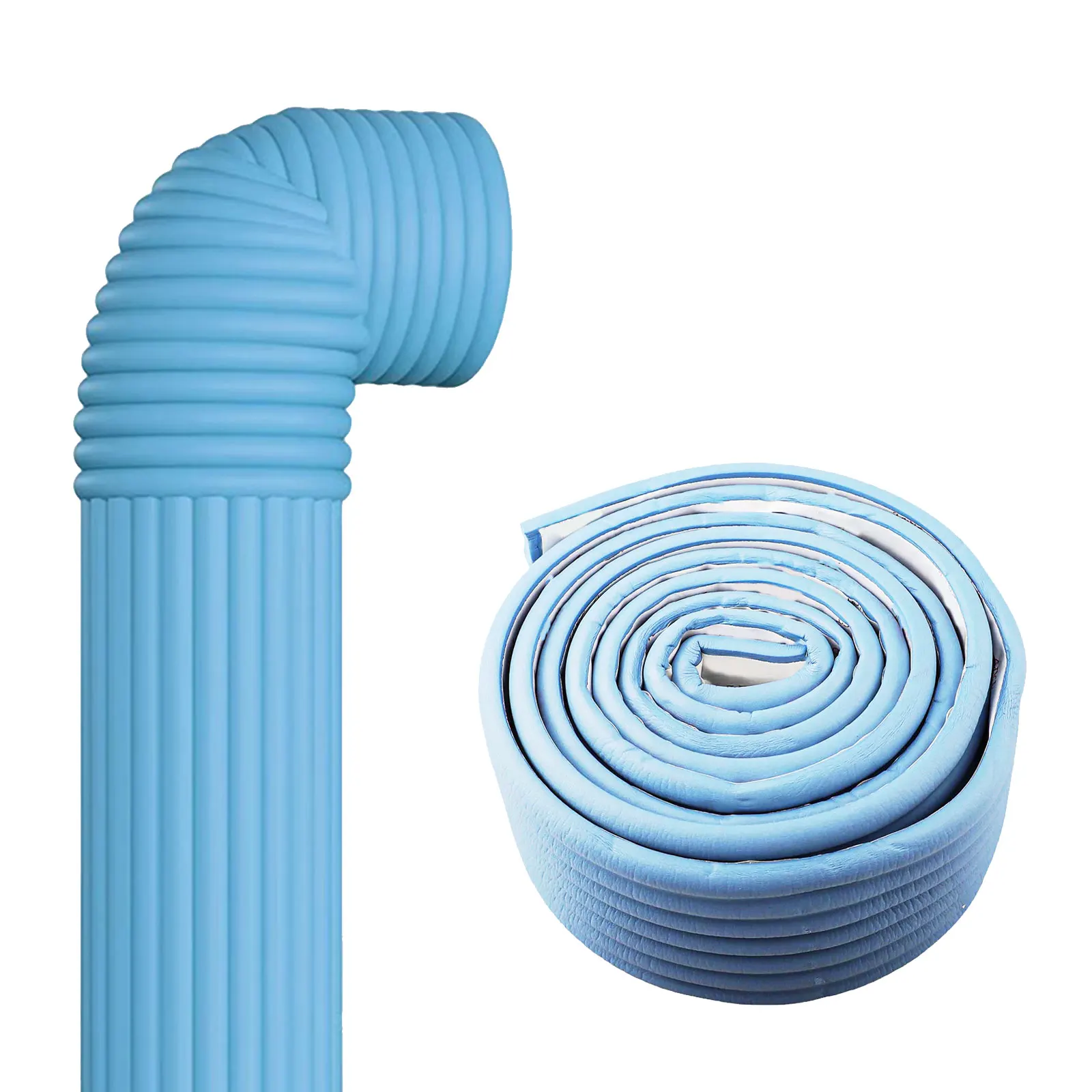 Innovative Thermal Insulation 2m Foam Pipe Tape Designed to Protect Against Winter Freeze While Reducing Water Flow Noise