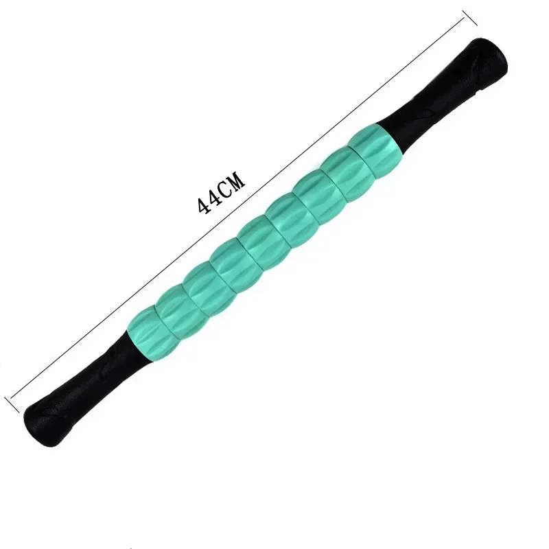 1Pcs 9-Wiel Massage Nek Been Massager Stick Anti-Cellulite Stok Body Voet Been Afslanken Massage Spier roller Massage Stok