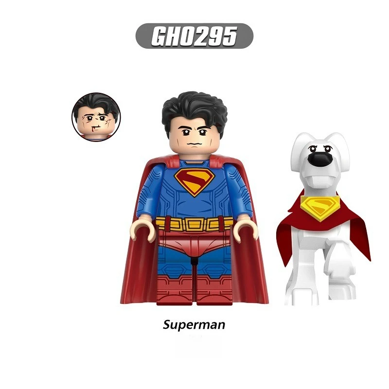 

4cm New Superman Movie Figure Superhero Perimeter Plastic Model Statue Desktop Decoration Ornaments Birthday Gift Puzzle Toys