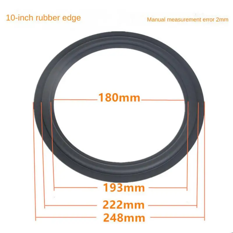 1pcs Horn Rubber Edge 4 Inches 5 Inches 6.5 Inches 8 Inches 10 Inches 12 Inches Rubber Edge Folding Ring Edge Ring Speaker