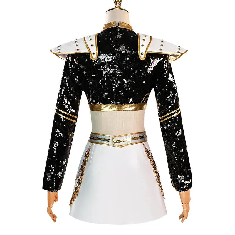 زي ميرا زوي رومي شيطان الصيادين التأثيري أنيمي K-Pop شعر مستعار، 5؛ d'2.y؛ 8' #3