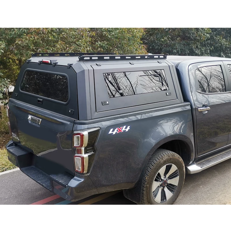 Multifunctional Durable Aluminum Heavy Duty Pickup Truck Canopy Hardtop Topper Canopy For Great Wall Cannon Pao 2019+