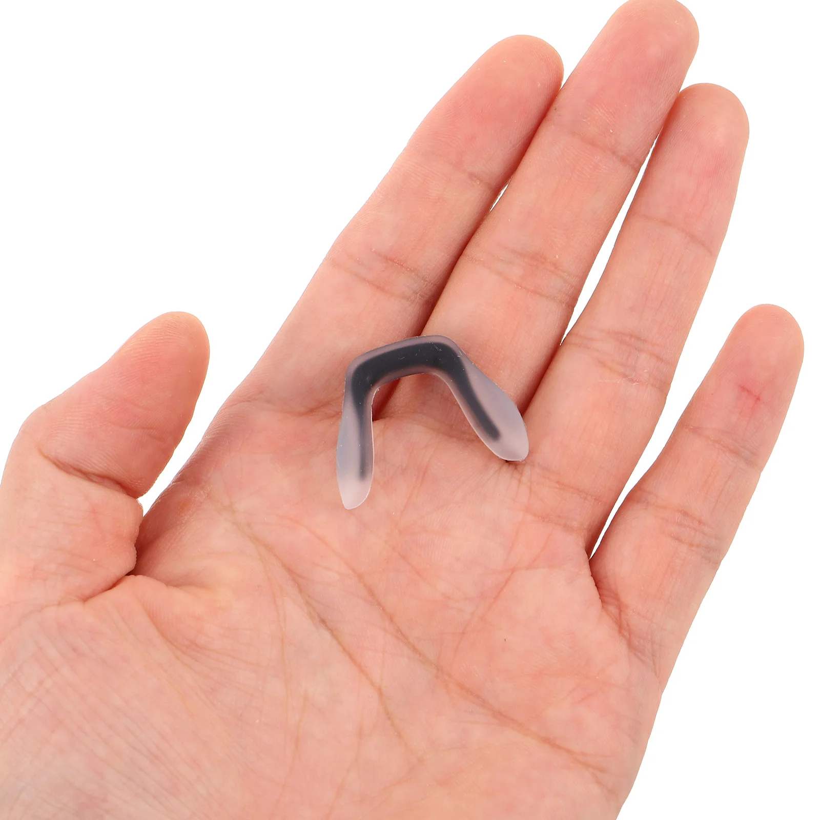 

5Pcs Glasses Nose Pads Silicone Replacement Matte Multicolor Soft U Shape Nose Bridge Pads for Kids Sports Study