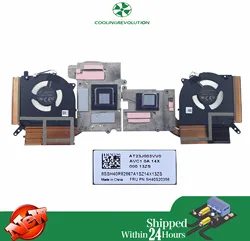 Laptop CPU Heatsink Fan FRU PN:5H40S20356