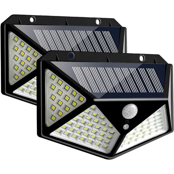 

Epsilon Focos Luces Solares Para Jardin Exterior Focos Led Solar Garden Wall Lights Led Lamp Solar Powered Spot Light for Garden