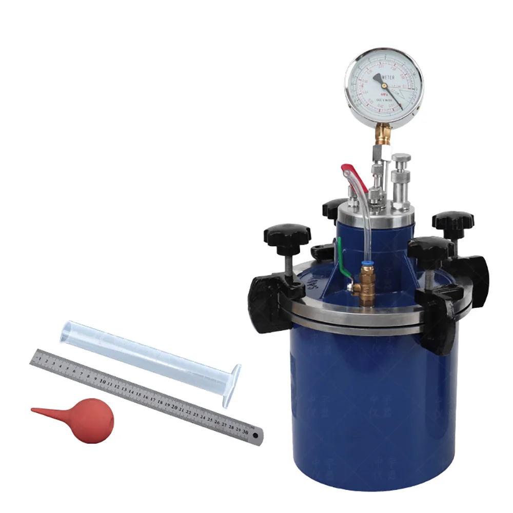 Professional Concrete Air Content Pressure Tester, 7000ml Mortar Air Content Detector