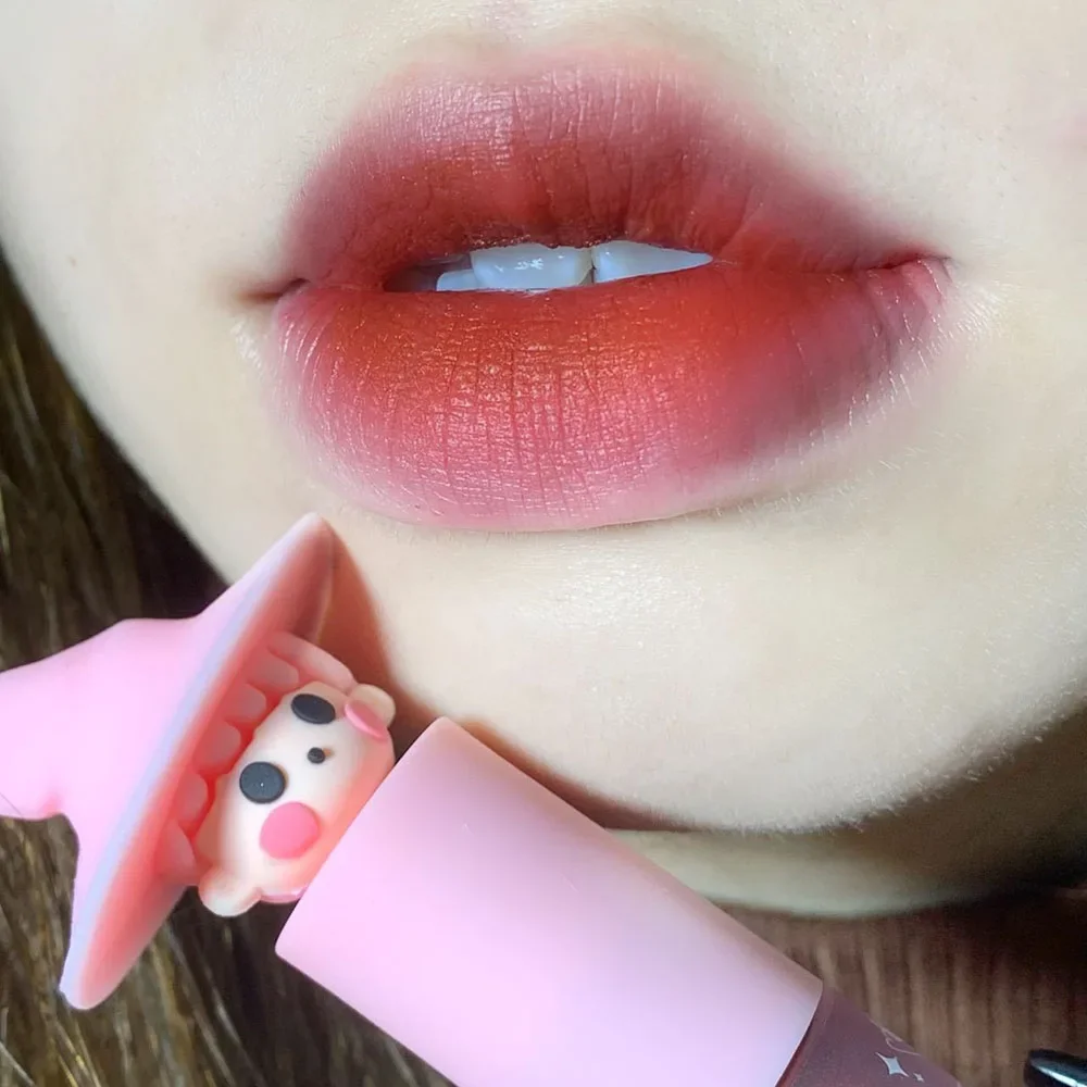 Cute Girl Velvet Matte Lipstick Lip Gloss Liquid Lip Tint Cream Pigment Długotrwała jedwabista konsystencja do ust Kosmetyki damskie