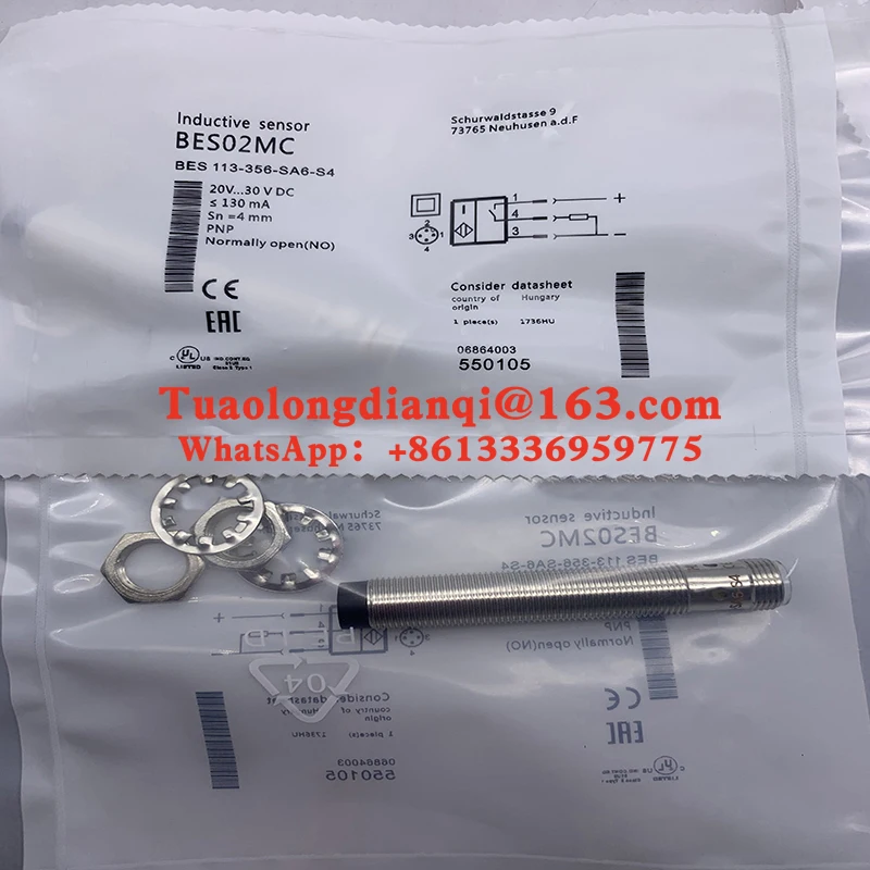 BES02ME BES 113-370-SA2-S4 original genuíno sensor de interruptor de proximidade em estoque