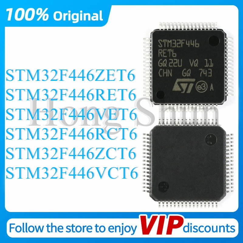 

STM32F446ZET6 STM32F446RET6 STM32F446VET6 STM32F446RCT6 STM32F446ZCT6 STM32F446VCT6 Original Product