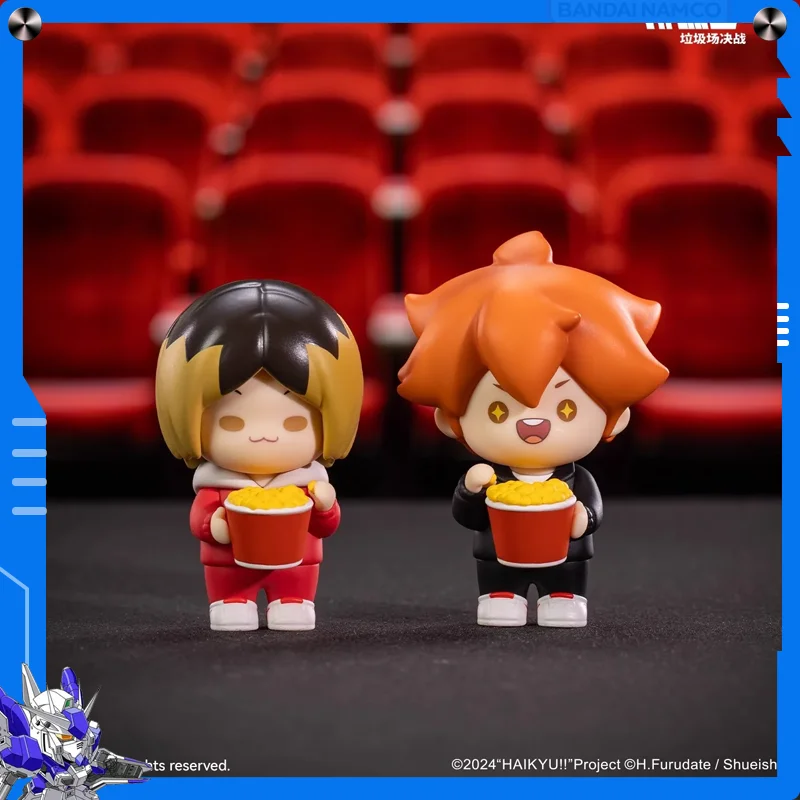 

Haikyuu Hinata Shoyo Tobio Kageyama Sawamura Kenma Action Figure Trendy Toy Q-version Standing Posture Doll Gift Original