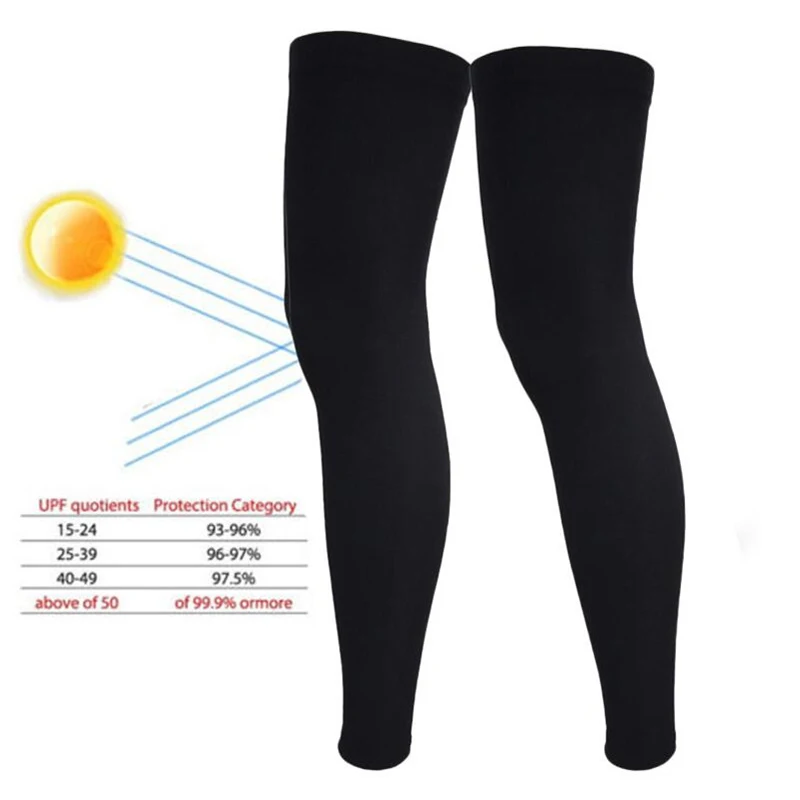 Reflective Cycling Leg Warmers Men Women UV Protection MTB Bike Leg Sleeves Breathable Outdoor Riding Bicycle Accessories view 6