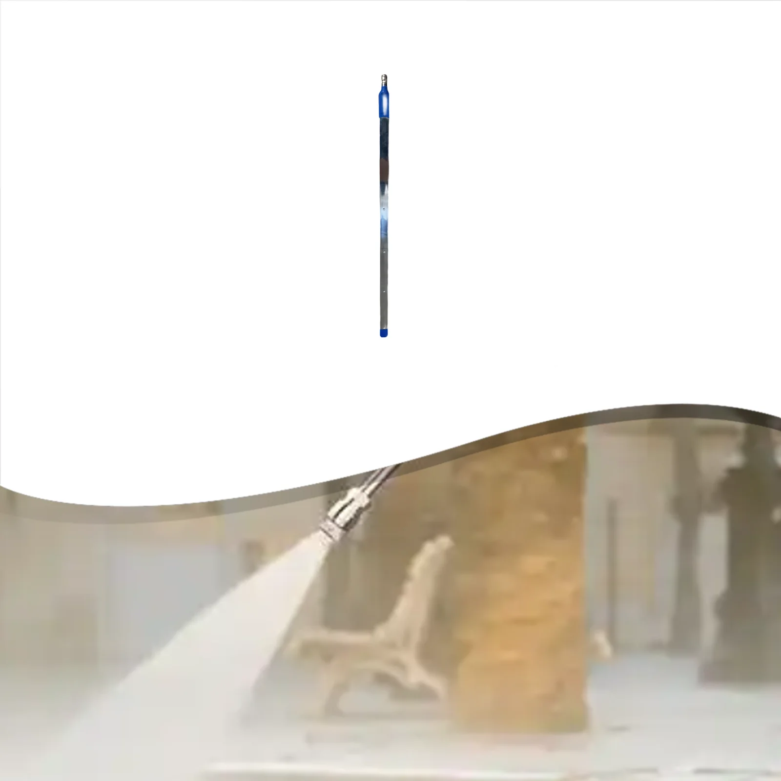 

Инструмент для очистки радиаторов с подачей воды и воздуха, с распылительной штангой 60 см для быстрого и тщательного обслуживания системы охлаждения