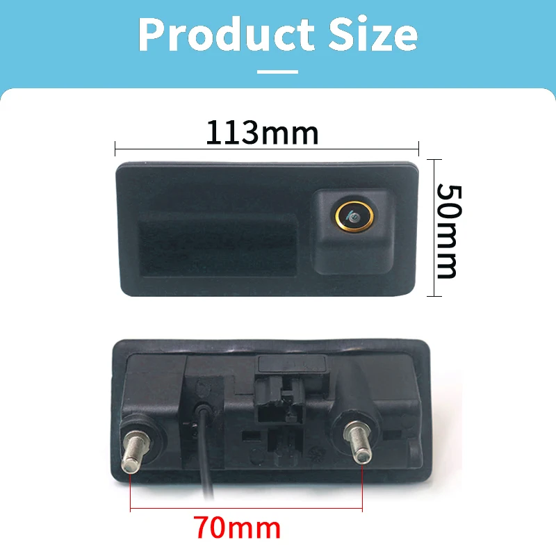 AHD1080P CVBS Car Rear View Reverse Camera For Audi A3 A4L A6L S3 S5 Q3 Q5 Q7 For VW Sagitar LAVIDA Passat Tiguan AHD720P IP68