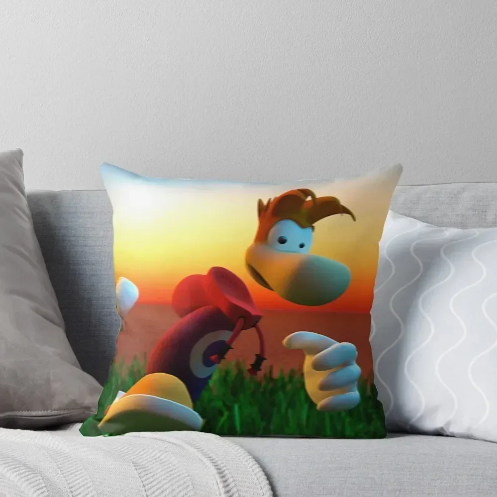 

Rayman Throw Pillow christmas ornaments 2025 christmas decorations 2025 Sofa Cushions Covers pillow