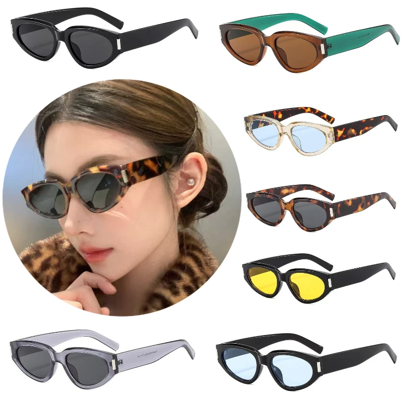 

Vintage Cat Eye Shape Women's Sunglasses Leopard Retro UV400 Protection Sun Glasses Women Travelling Hiking Men Sunglass