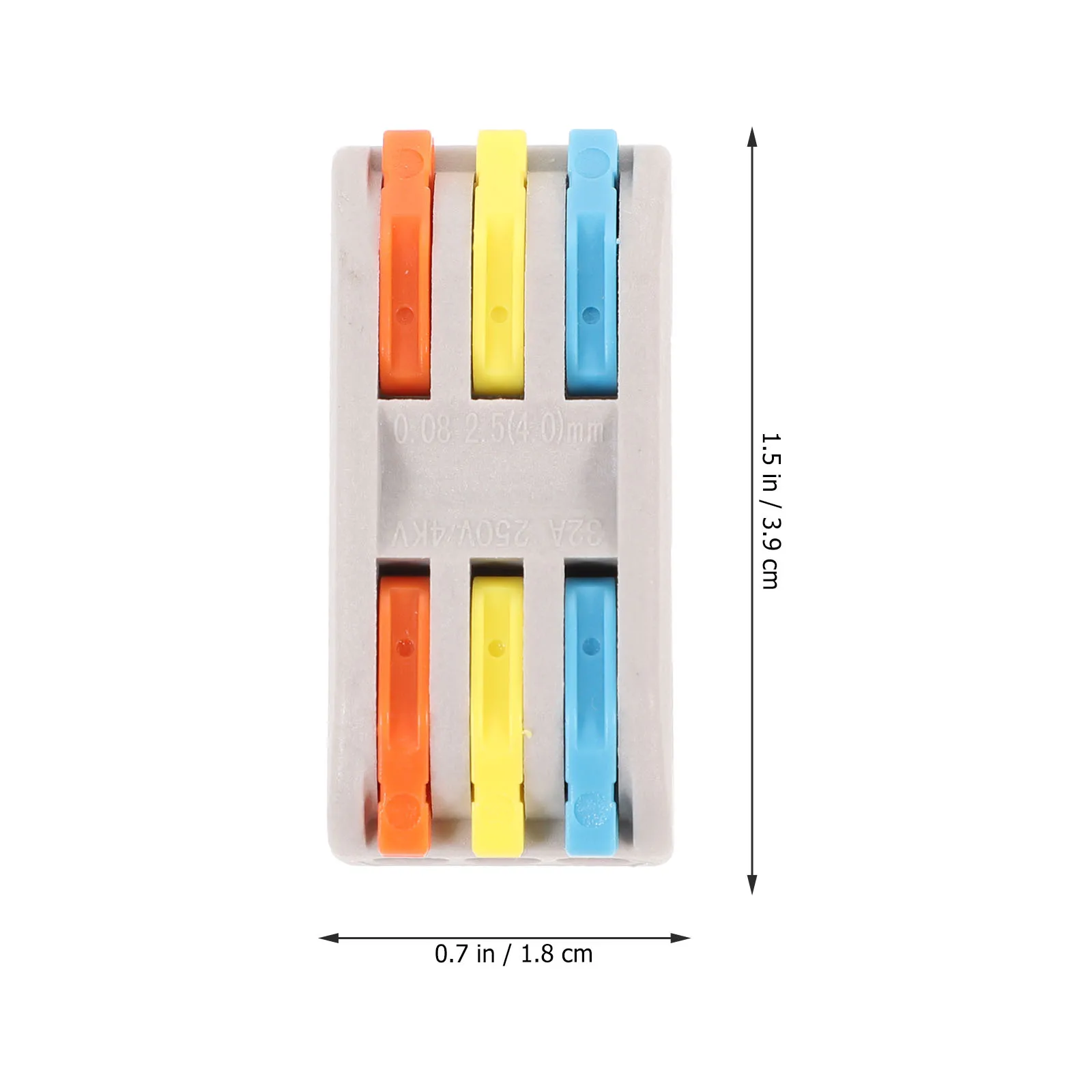 

10 шт., разъемы для быстрого подключения проводов, 3 входа, 3 выхода, дизайн рычага, простые в использовании, инструменты не требуется, разветвитель проводов, электрические инструменты