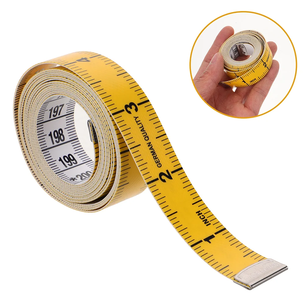 

1PCS Dual Scale Soft Tailor Ruler Measuring Tape for Body Height Waist Fabric Sewing Portable High Accuracy