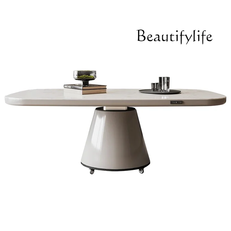 

Y Wheels European Design Coffee Table Living Room Lift Designer Nordic Modern Side Table Luxury Center White Salontafel Furnitur