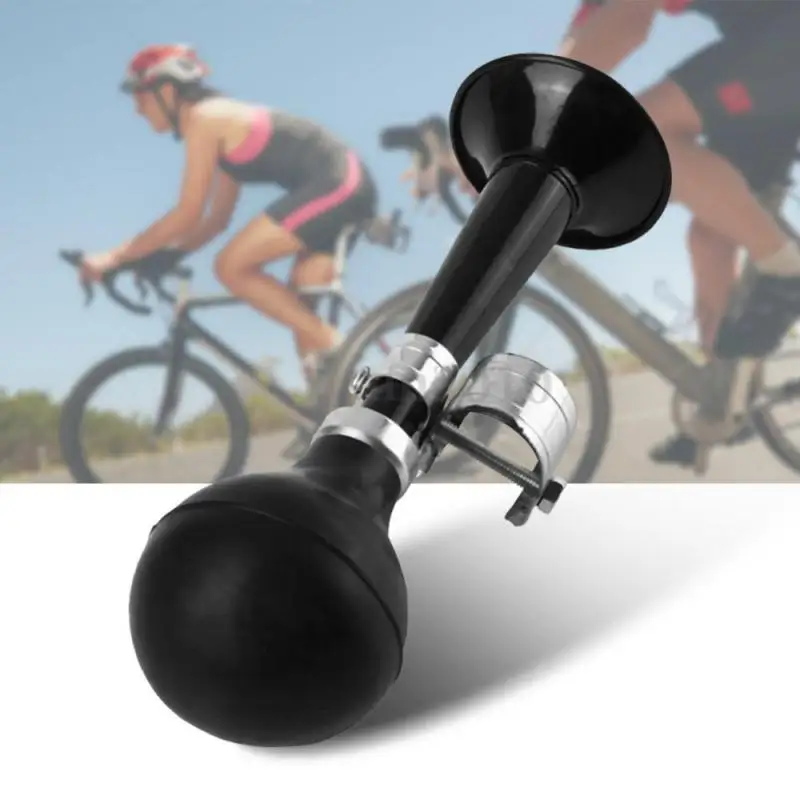 Bicycle Bell 90 Decibels Retro Metal Air Horn Hooter Bell Bugle Trumpet Honking Bulb Cycling Alarm Bike Accessories