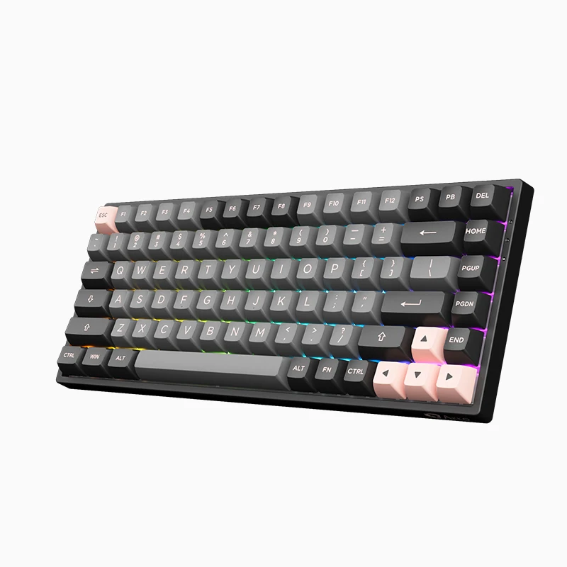 N-key Rollover ولوحة المفاتيح اللاسلكية للكمبيوتر Winlock RGB للهواتف الذكية Ipad