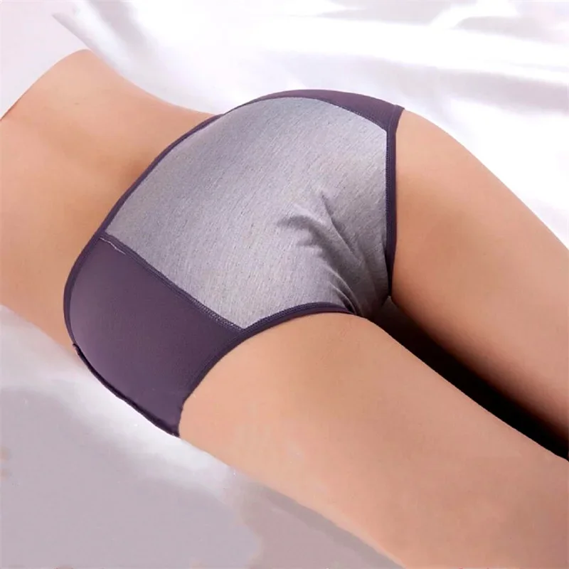 4 Pcs/Pack Leak Proof Menstrual Panties Women Period Underwear Sexy Pants Incontinence Underwear Briefs Dropshipping