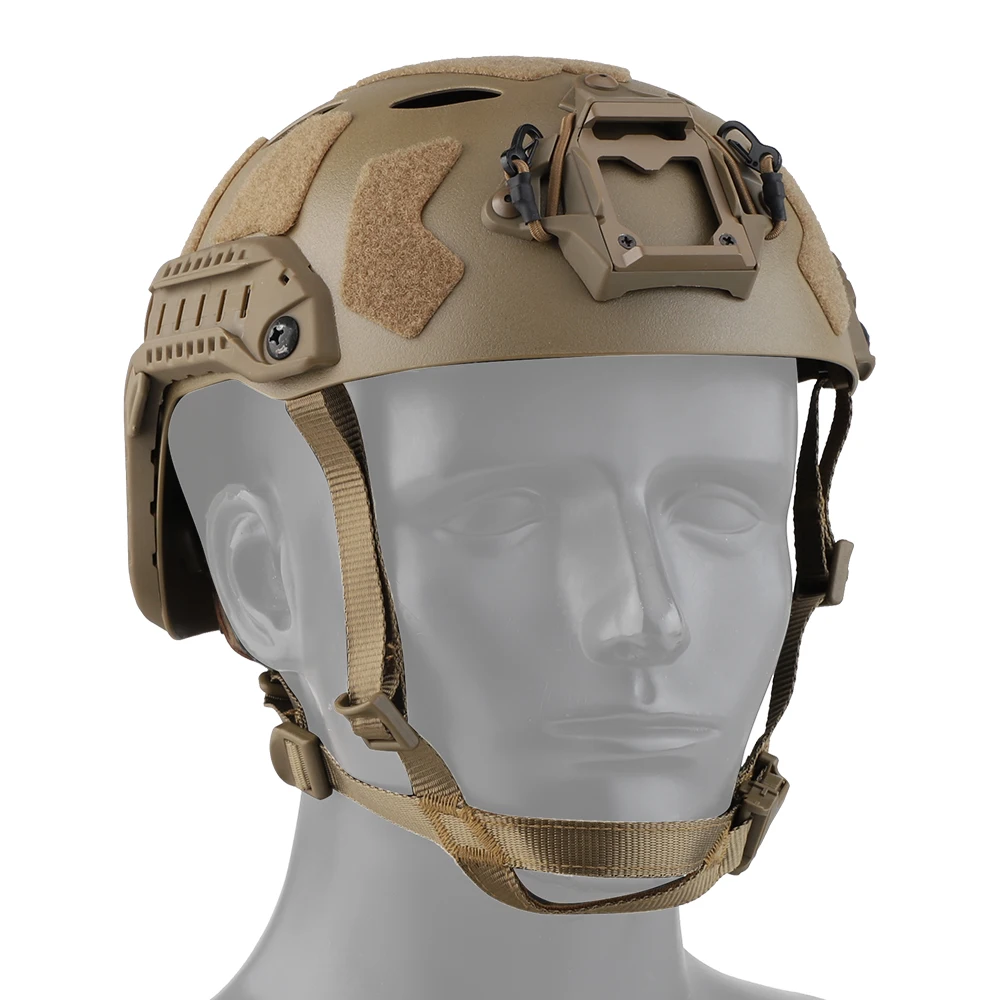FMA AIRSOFT OPS CORE TAN SAND DE SWAT TACTICAL MARITIME FMA ABS HELMET JUMP RAIL M/L
