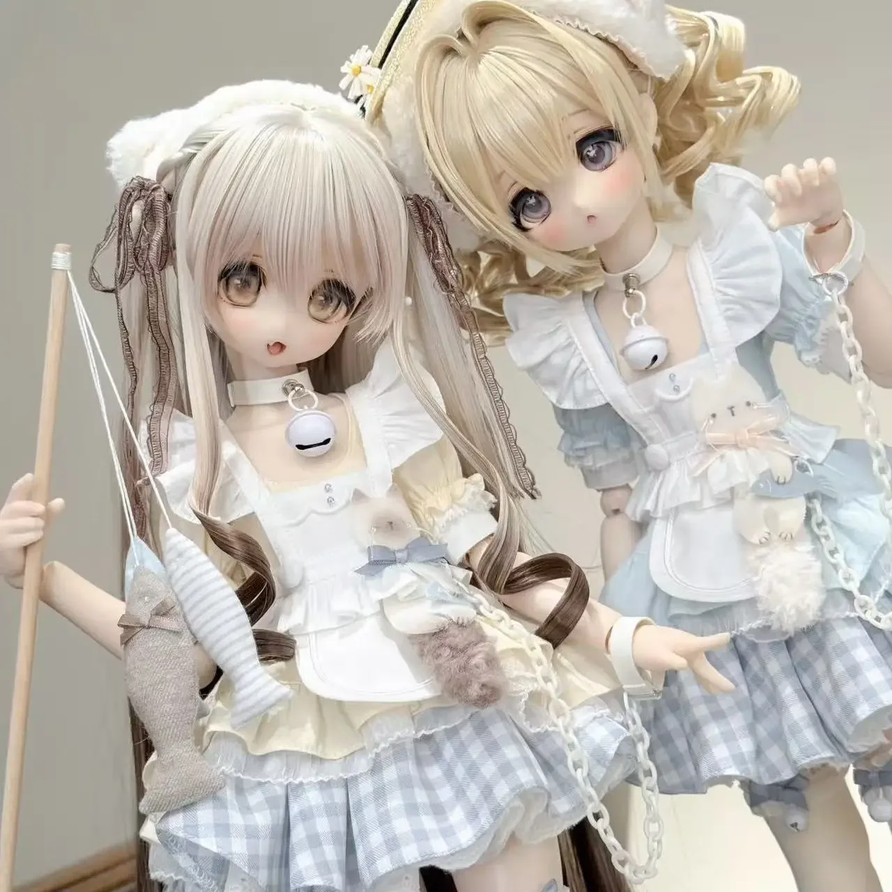 Fashion 1/4 Doll's Clothes Suit for 45cm Bjd Doll Cute Princess Dress Set Girl Toys Dress Up Play House Doll Accessories,No Doll