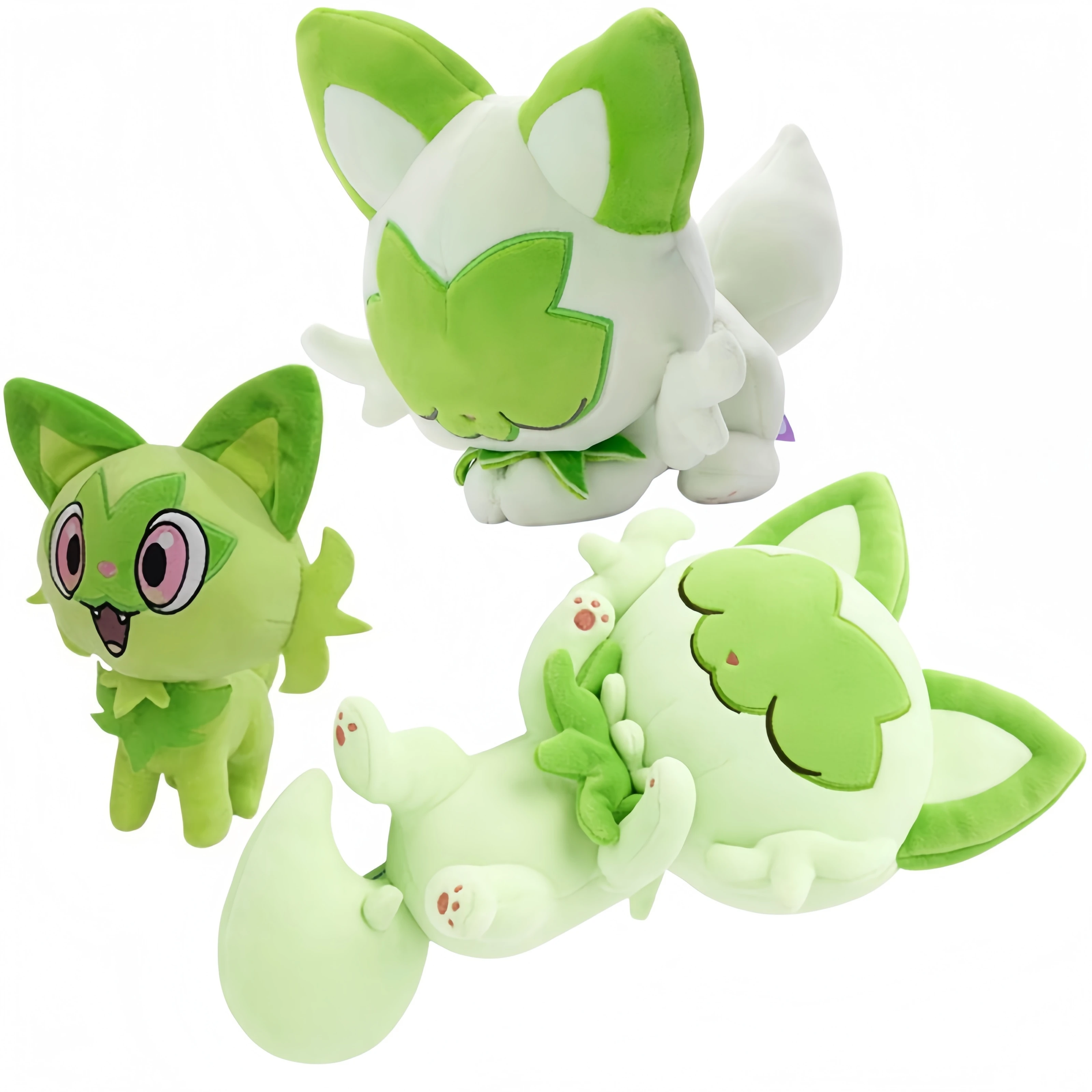 

Sprigatito Family Plush Toy Pikachu Peluche Charizard Sylveon Lugia Morpeko Espurr Blastoise Celebi Zapdos Treecko Dragonite Toy