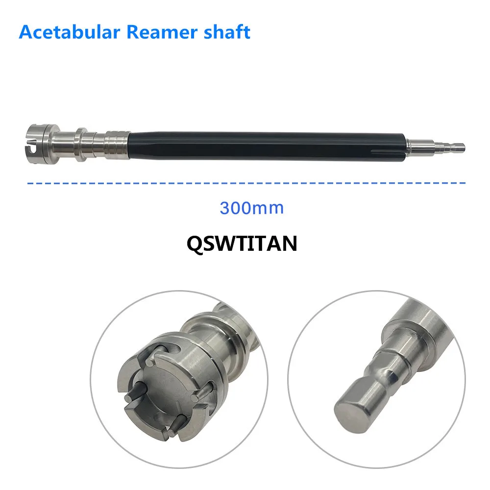 Acetabulum Reamer Orthopedic Shaft Shells Orthopedic Hip Joint Surgeries Acetabular Burnishing Multifunction Hand Tool Set