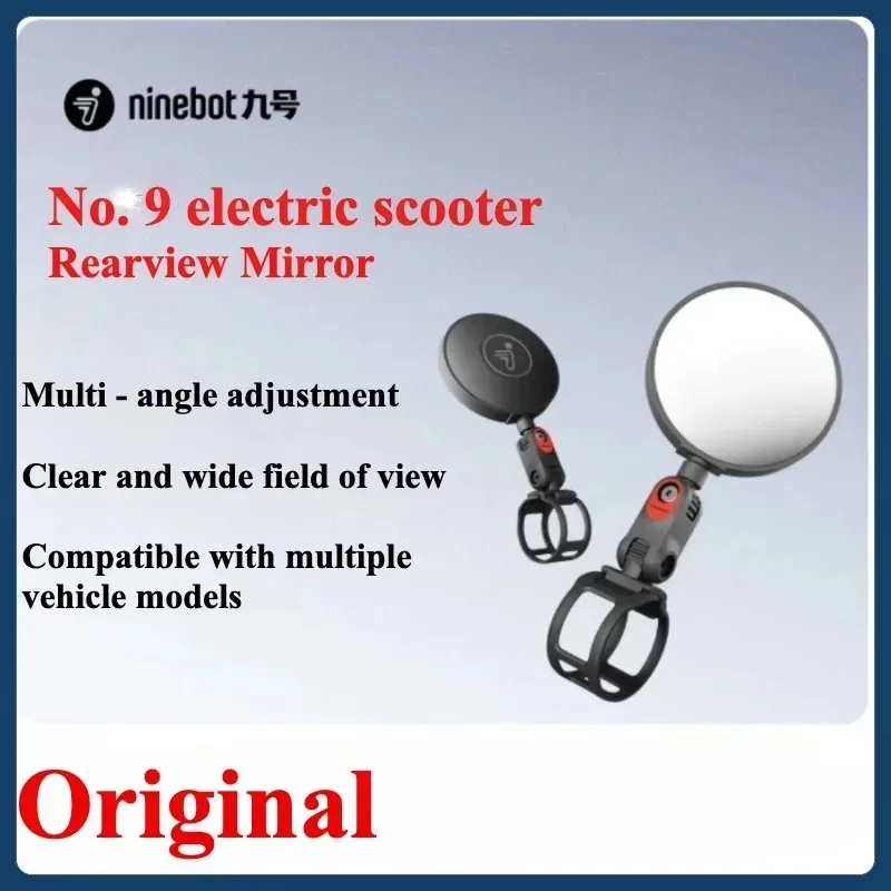 

Original Rearview Mirror Rear View Mirrors for Segway Ninebot MAX G3 ZT3 Pro F3 F3 Pro E3 E3 Pro Electric Scooter Accessories