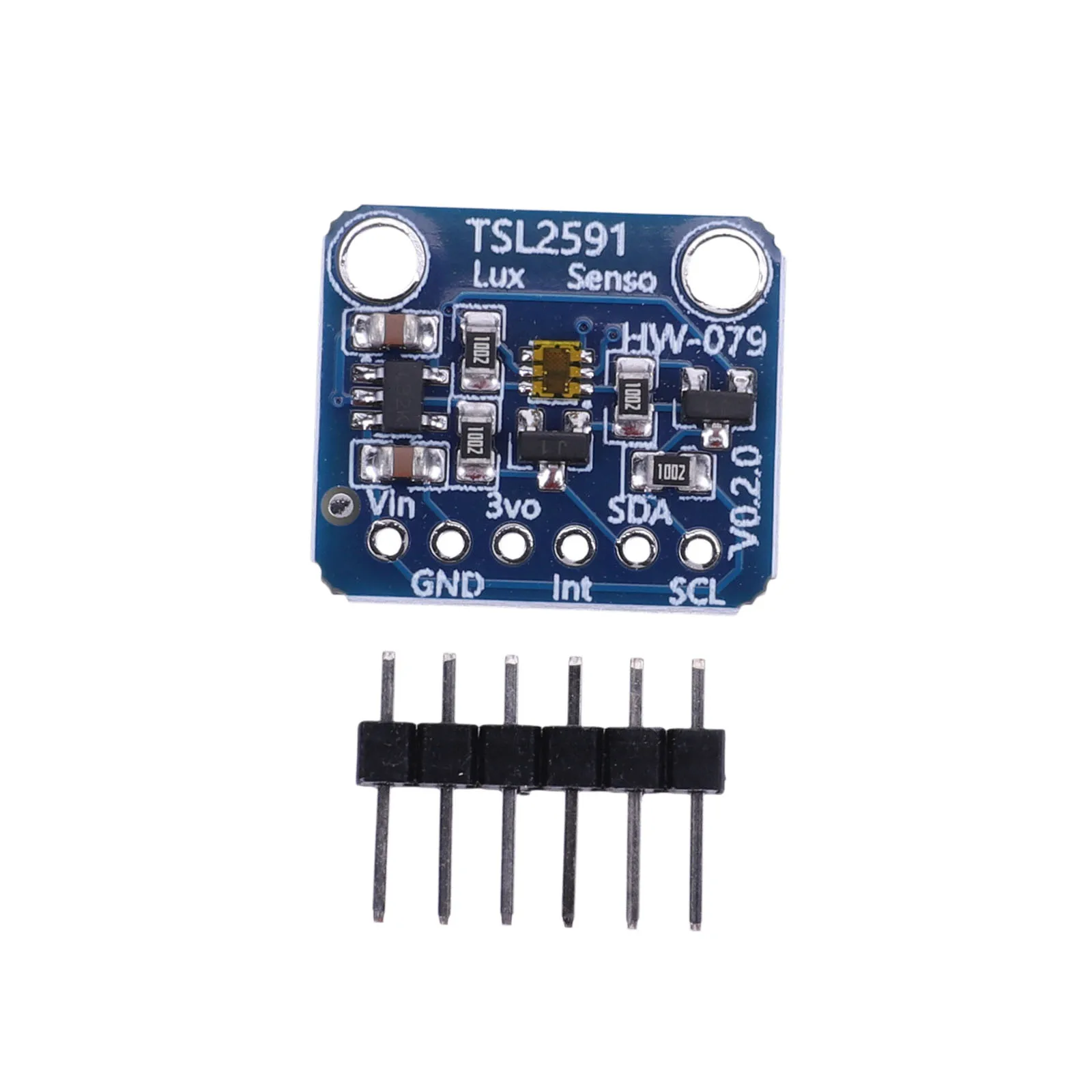 TSL2591 High Dynamic Range Digital Light Sensor with Infrared and Full Spectrum Ambient Light Sensor Module 3.3V-5V for Arduino