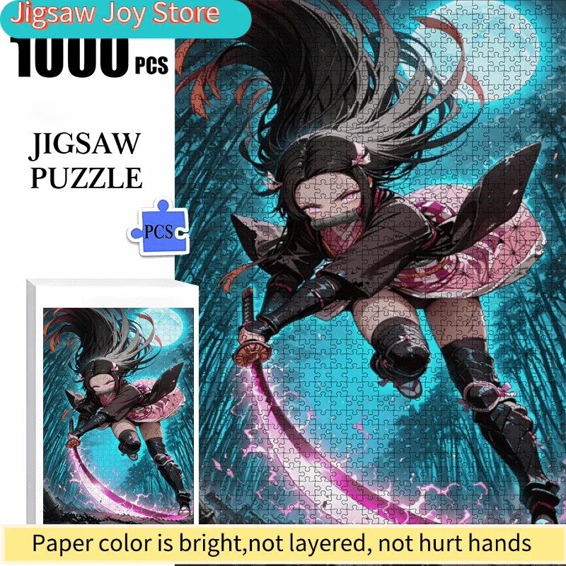 

1 Box of Jigsaw Puzzle 50Cm×70Cm/19.69In×27.56In, Globally Popular And Trending Anime-Themed Art Adult Jigsaw Puzzle Large Siz