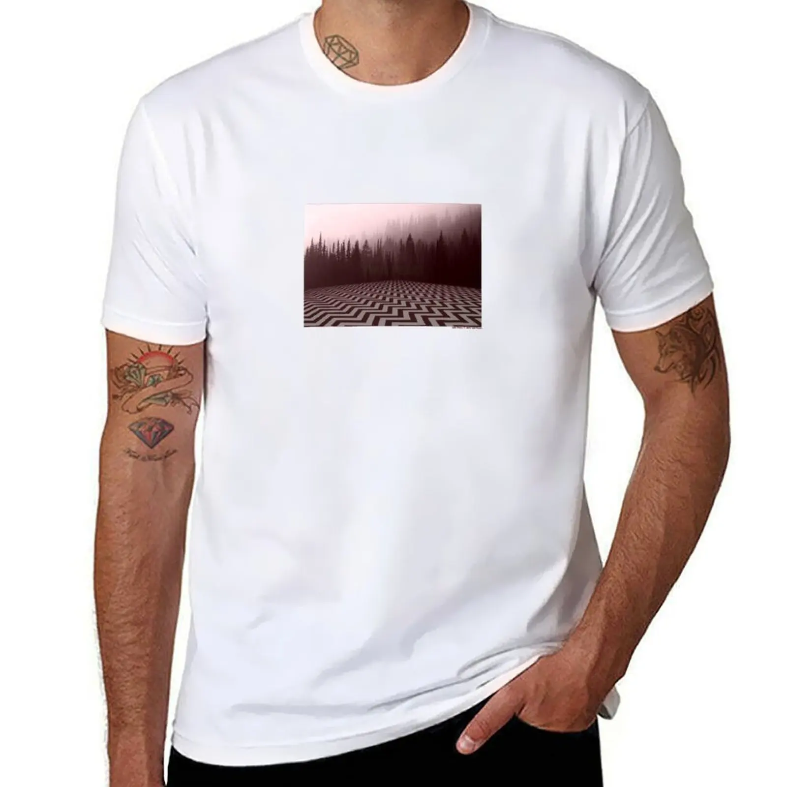 

Twin Peaks T-Shirt mens graphic t shirts t shirt for man 100 percent cotton t shirts for man cotton T-shirt