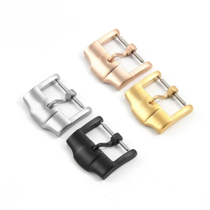 

Stainless Steel Accessories for AP Oak Solid Deformed Lizai Watch Strap 18mm Ga2100 Modified Rose Golden Silver Needle Buckle