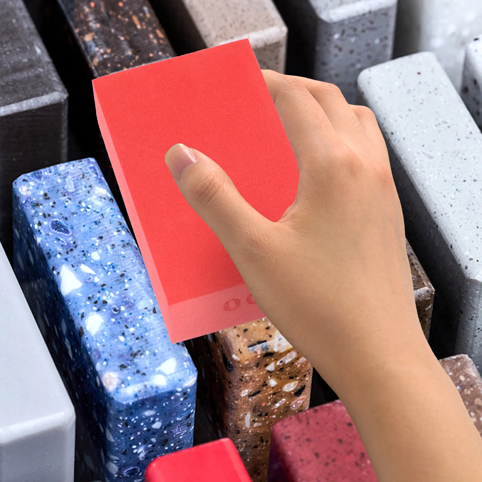 

Diamond Sanding Pads 100/400 Grit Polishing Pad For Marble Stone Tile Glass Wood Metal Hand Tool Abrasive Disc