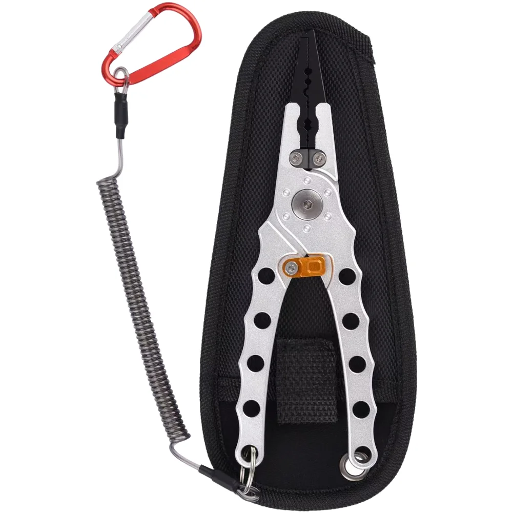 

Multi Functional Lure Pliers Hook Taking Device Hook Tying Device Fishing Gear Control Pliers Lure Hook Pliers Thread Tool ﻿
