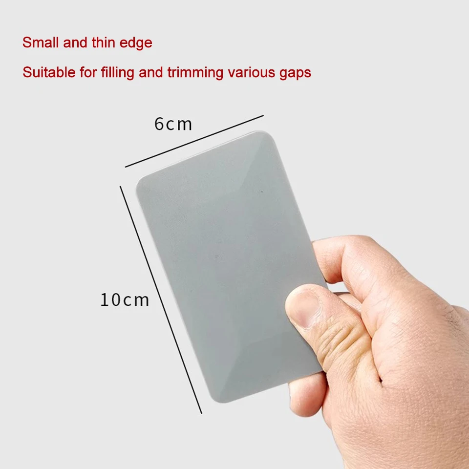 Mini Square Edge Tucking Tool for Car Vinyl Wrap and PPF Installation, Ultra Thin Trim Squeegee for Door Edges, Tight Gaps and C