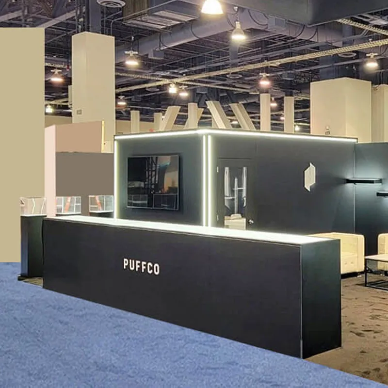 Portable Trade Show Booth Tradeshow Booth Display Aluminium Backlit Modular Exhibition Booth Fair Stall